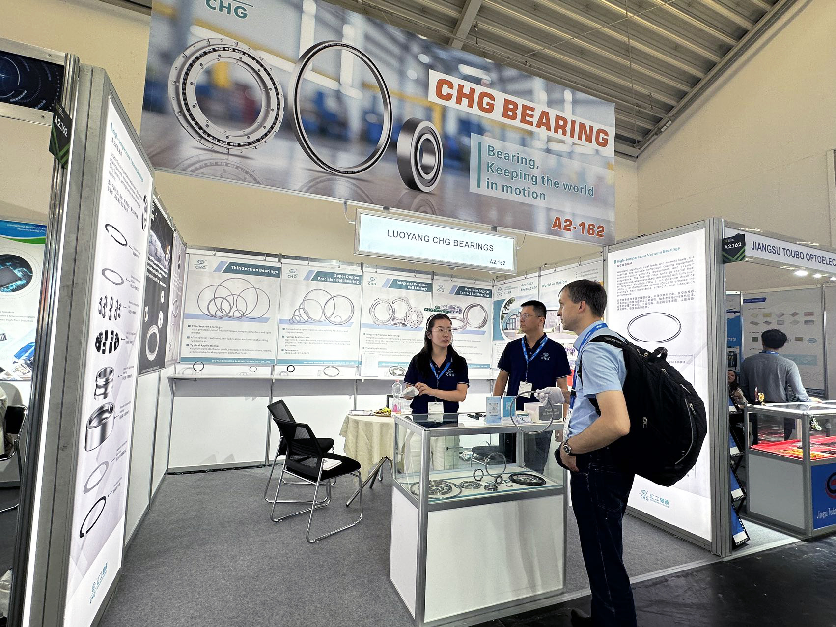 Hall A2 Booth 162 at LASER World of PHOTONICS: CHG Invites You to Explore the Future of Bearing Technology